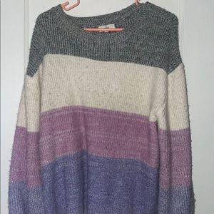Multi color sweater